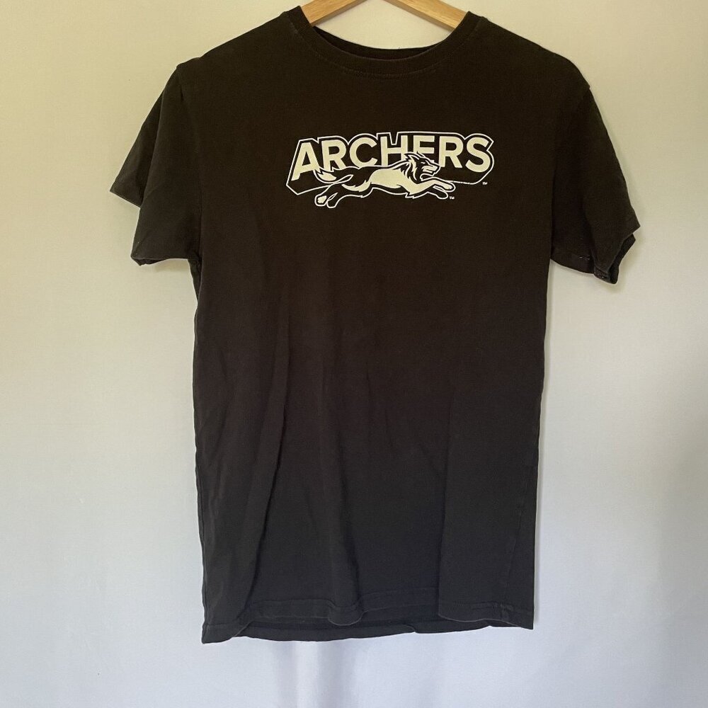 Moody Archers epic sports black short sleeved T-shirt casual comfortable cotton